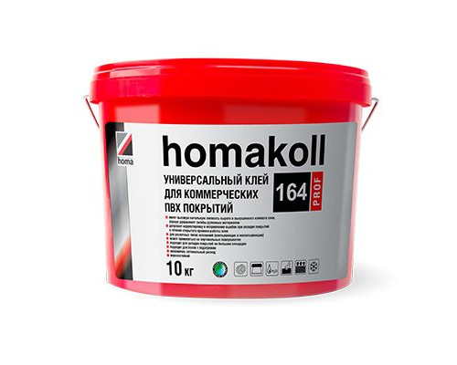 Клей для напольных покрытий Homa Homakoll 164 Prof 10 кг
