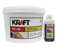 Клей паркетный Kraft 2K-PU двухкомпонентный 10 кг
