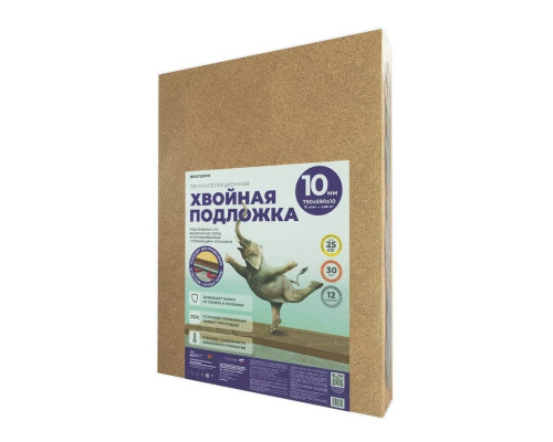 Хвойная подложка Белтермо (Beltermo) 790х590х10мм 