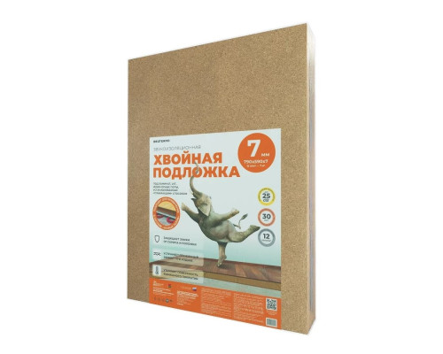Хвойная подложка Белтермо (Beltermo) 790х590х7мм 