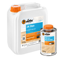 Лак для паркета Lobadur WS 2K DUO (Дуэт) полуматовый 5 кг