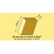 Подложка листовая желтая 2 мм (10шт) 5.25м2