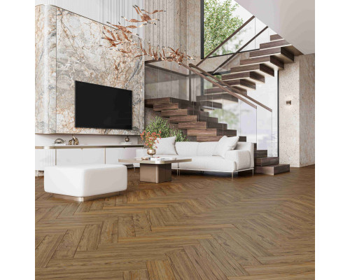 Ламинат Uniplex (Униплекс) елочка  Moselle Walnut, 770209