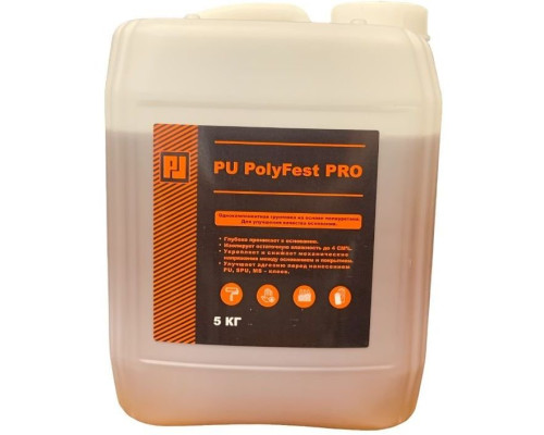 Грунтовка Parketlink (Паркетлинк) на основе полиуретана однокомпонентная PU PolyFest Pro 5 кг