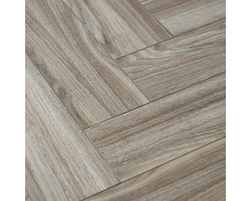 Кварцвиниловая SPC плитка ShineStone (ШайнСтоун) Английская елка 4/43 Дуб Айсан (Aisan Oak), 1005