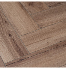 Кварцвиниловая SPC плитка ShineStone (ШайнСтоун) Английская елка 4/43 Дуб Мальва (Malva Oak), 1003