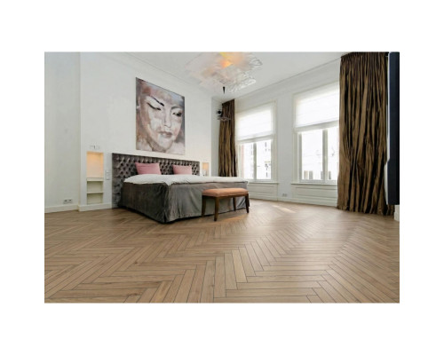 Кварцвиниловая SPC плитка ShineStone (ШайнСтоун) Английская елка 4/43 Дуб Мальва (Malva Oak), 1003