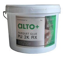 Клей Alto+ Parquet Glue Fix для укладки паркета и инженерной доски двухкомпонентный 2k PU  полиуретановый 10 кг